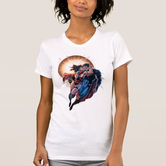 Justice League Comic Hoesje #12 Variant T-shirt (Voorkant)