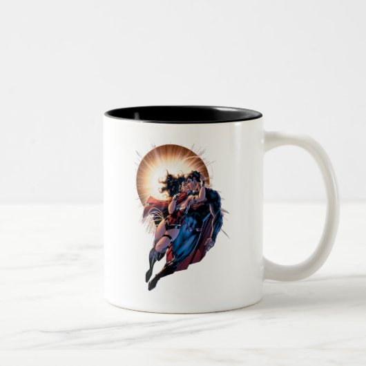 Justice League Comic Hoesje #12 Variant Tweekleurige Koffiemok (Rechts)