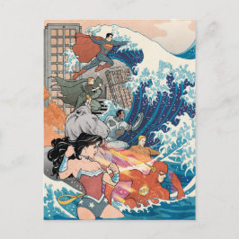 Justice League Comic Hoesje #15 Variant Briefkaart