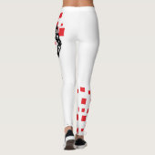Justice League | Cyborg Digital Noir Pop Art Leggings (Achterkant)