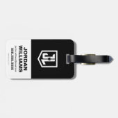 Justice League | Cyborg op slagveld Bagagelabel (Achterkant horizontaal)