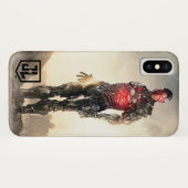 Justice League | Cyborg op slagveld Case-Mate iPhone Case (Achterkant (horizontaal))