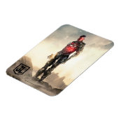 Justice League | Cyborg op slagveld Magneet (Linkerzijde)