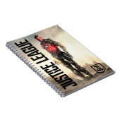 Justice League | Cyborg op slagveld Notitieboek (Rechterzijde)