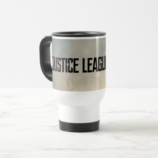 Justice League | Cyborg op slagveld Reisbeker (Voorkant links)