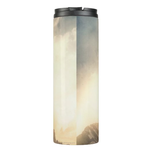 Justice League | Cyborg op slagveld Thermosbeker (Achterkant)