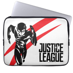 Justice League De flits die Noir Pop Art in werk Laptop Sleeve