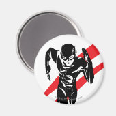 Justice League | De flits die Noir Pop Art in werk Magneet (Voorkant / Achterkant)