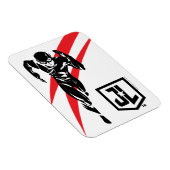 Justice League | De flits die Noir Pop Art in werk Magneet (Rechterzijde)