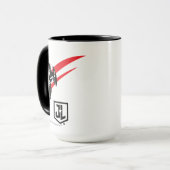 Justice League | De flits die Noir Pop Art in werk Mok (Voorkant links)