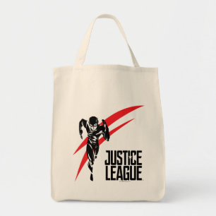 Justice League De flits die Noir Pop Art in werk Tote Bag