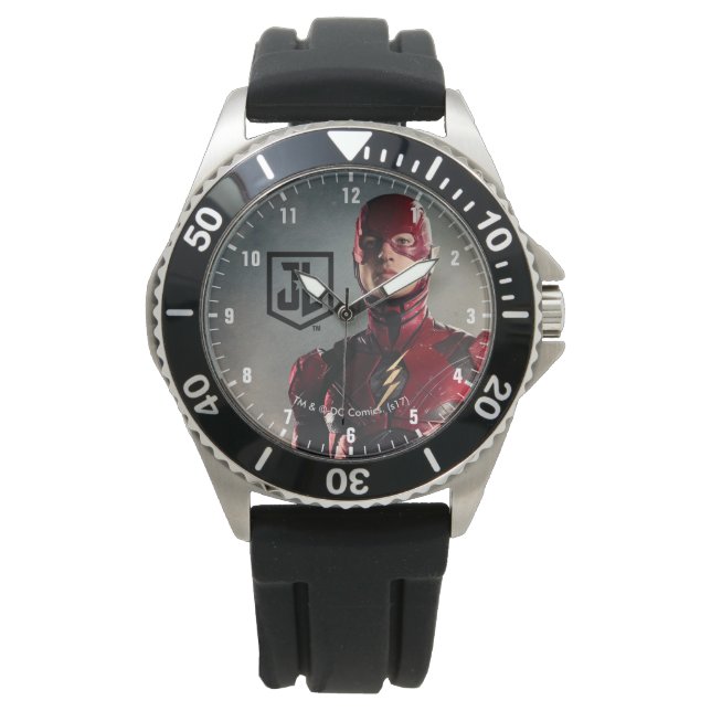 Justice League | De flits op slagveld Horloge (Voorkant)