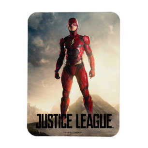 Justice League De flits op slagveld Magneet
