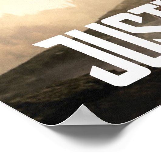 Justice League | De flits op slagveld Poster (Hoek)