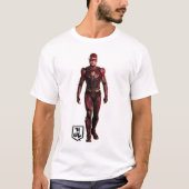 Justice League | De flits op slagveld T-shirt (Voorkant)