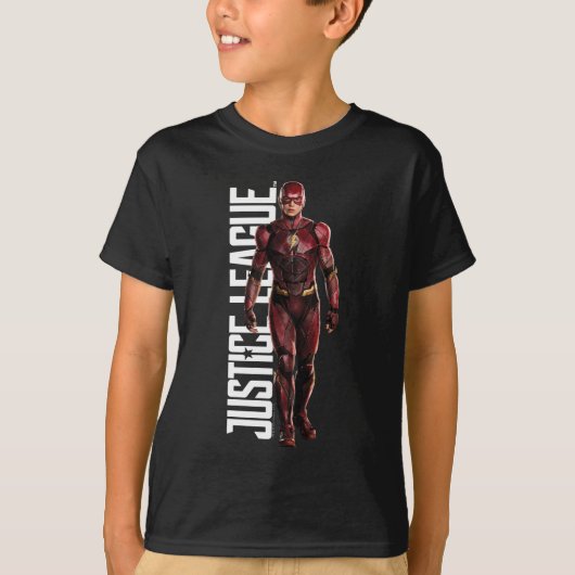 Justice League | De flits op slagveld T-shirt (Voorkant)