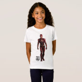 Justice League | De flits op slagveld T-shirt (Voorkant volledig)