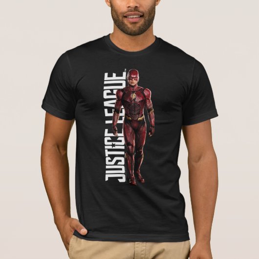 Justice League | De flits op slagveld T-shirt (Voorkant)