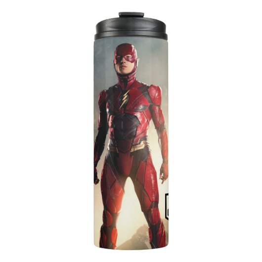 Justice League | De flits op slagveld Thermosbeker (Voorkant)