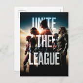 Justice League | De Liga verenigen Briefkaart (Voorkant / Achterkant)