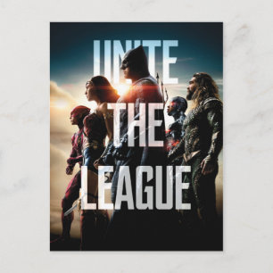 Justice League   De Liga verenigen Briefkaart