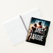 Justice League | De Liga verenigen Notitieboek (Binnen)