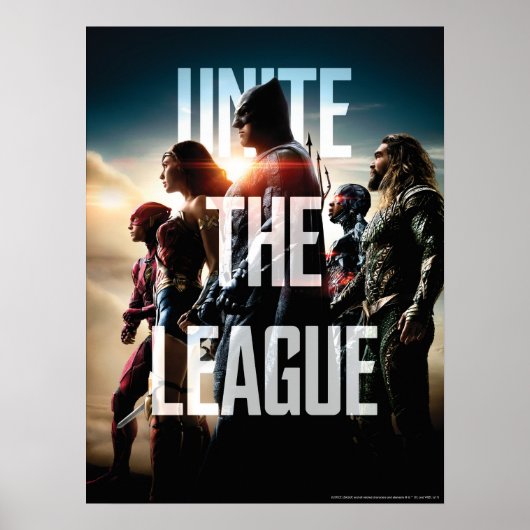 Justice League | De Liga verenigen Poster (Voorkant)