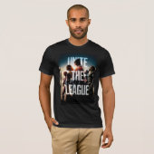 Justice League | De Liga verenigen T-shirt (Voorkant volledig)