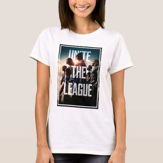 Justice League | De Liga verenigen T-shirt (Voorkant)