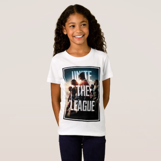 Justice League | De Liga verenigen T-shirt (Voorkant volledig)