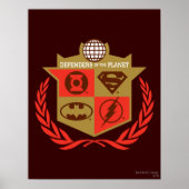 Justice League Defenders of the Planet Poster (Voorkant)