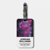 Justice League | Diamond Galactic Group Panels Bagagelabel (Achterkant verticaal)