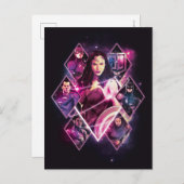 Justice League | Diamond Galactic Group Panels Briefkaart (Voorkant / Achterkant)