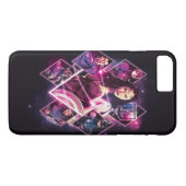 Justice League | Diamond Galactic Group Panels Case-Mate iPhone Case (Achterkant (Horizontaal))