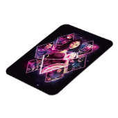 Justice League | Diamond Galactic Group Panels Magneet (Linkerzijde)