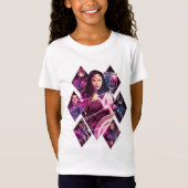 Justice League | Diamond Galactic Group Panels T-shirt (Voorkant)
