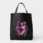 Justice League | Diamond Galactic Group Panels Tote Bag (Voorkant)