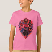 Justice League | Diamond Hatch Group Badge T-shirt (Voorkant)