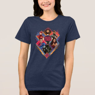Justice League | Diamond Hatch Group Badge Tri-Blend Shirt
