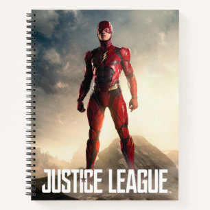Justice League Flash op slagveld Notitieboek