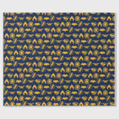 Justice League | Gestolen teamsymbolen Lineup Cadeaupapier (Vlak)