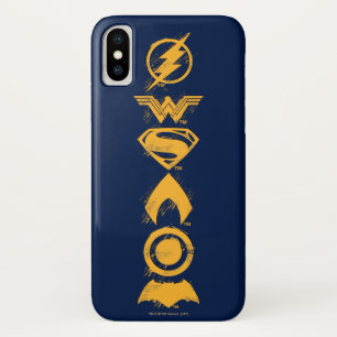 Justice League   Gestolen teamsymbolen Lineup Case-Mate iPhone Case