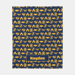 Justice League   Gestolen teamsymbolen Lineup Fleece Deken