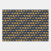 Justice League | Gestolen teamsymbolen Lineup Inpakpapier Vel (Voorkant 3)