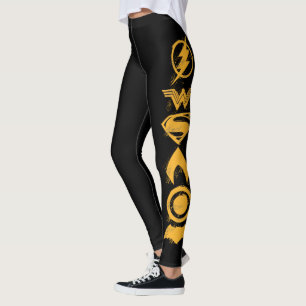 Justice League Gestolen teamsymbolen Lineup Leggings