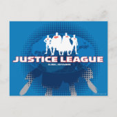 Justice League Global Defenders Briefkaart (Voorkant)