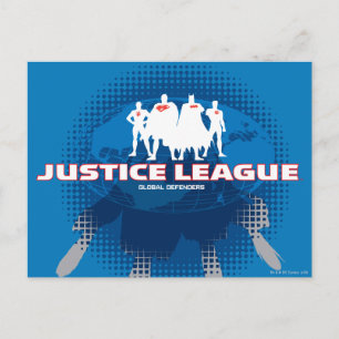 Justice League Global Defenders Briefkaart