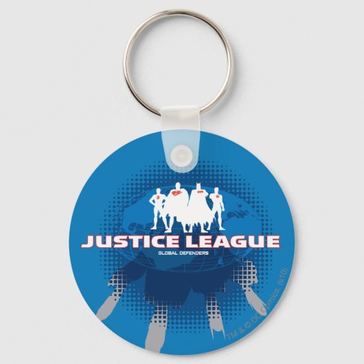 Justice League Global Defenders Sleutelhanger (Voorkant)