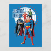 Justice League Global Heroes Briefkaart (Voorkant)