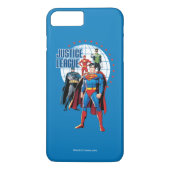 Justice League Global Heroes Case-Mate iPhone Case (Achterkant)